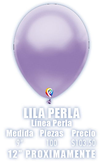 Sensacional Lila Perla 12"