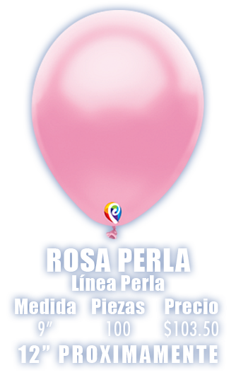 Sensacional Rosa Perla 12"